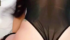 Horny bluee films herself masturbating her perfect pussy