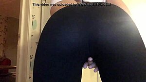 Feeling the intense orgasm as a teen 18+ amateur explores pleasure.