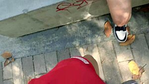 met ashley sanz and she invited me to drill her ass