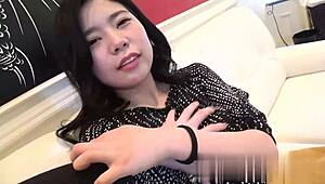 Horny Asian Babe Goes Wild in Uncensored Action