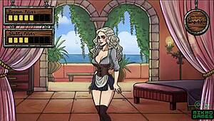 Game of Whores Ep 23, I finally got Sansa walking naked!