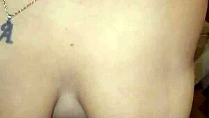 friend's mom catches me with her thong, things escalate