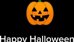 julie cash in halloween clip with homemade fun