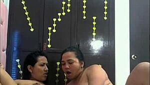 lesbian homemade sex ends with ass licking and huge toy orgasm