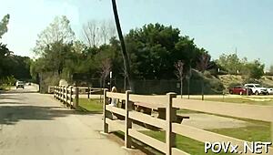 Seductive Girlfriend Balances Riding And Oral Tasks