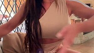 Blow Job After Interview: Sloppy Wet Busty Latina in POV