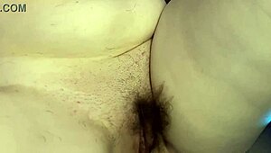 Rare Clip: HairyPussyAngel Shaves Bush and Asshole Close-Up!