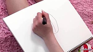 일본 여자기 속아서 야한 상호 자위에 쿠마 터진 타이트 보지.