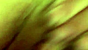 Petite girlfriend fingers her hairy pussy for cash