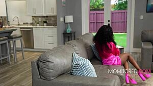 Ebony realtor Jezabel Vessir bends over for Nicky Rebel! 🔥