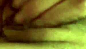 Small girlfriend masturbates for money