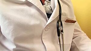 ugh, i’m so turned on by dr horny bangin’ me quick in hospital