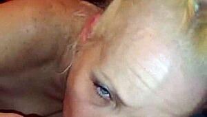 big ass milf step mom enjoys oral while showcasing her assets.