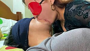 Deep Wet French Kiss from My Stunning Hermanastra Feels Incredible