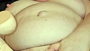 Milf's Wet Pussy Drilled by Kinky Foot Fucking