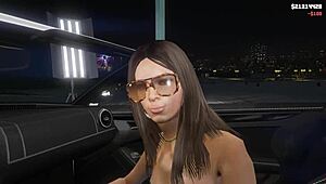 Grand Theft Auto V first-person prostitute mission