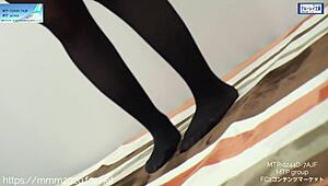 Yo, Cek Sesi Fetish Pantyhose Jepang dari Blu-ray Workshop 6005