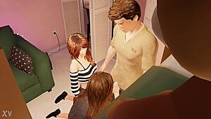 house part vickie rachael sex scene ashleys room