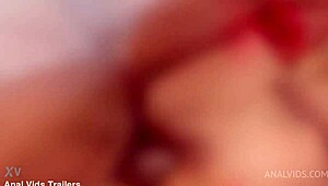 Blonde Latina Cubana Gabriella Flores Takes Big Black Cock Anal!