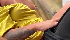 Hey, wanna see my slutty young wife fucked on the porch?