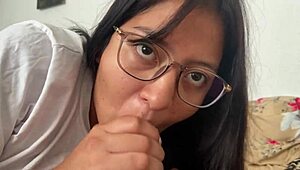 Latina Stepsister Seduces with Tight Shorts