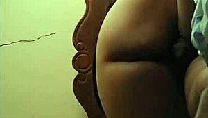 Fat-ass neighbor takes big black cock in tight hole.