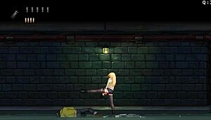 Blonde Gangbang In Group Game! Part 1!