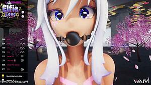 hentai vtuber elfie love doubles down hard!