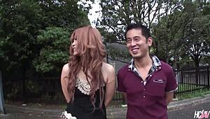 Horny Japanese Sarina Tsubaki Gets Cum-Filled Hardcore.