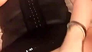 A sexy plus size woman masturbates and moans with pleasure while being dominated by a maledom