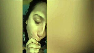 Intense Deepthroat Blowjob With Big Tits