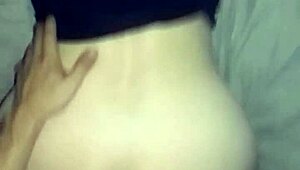 Pov with neighbor for quick doggystyle session