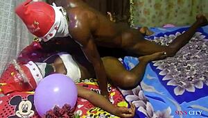 I Gave My Pussy As Christmas Gift! He Fucked Me Hard!