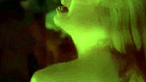 Shannon Tweed in Possessed by the Night, erotic workout scene with rough sex