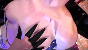 Bella Vendetta indulges in lesbian bondage and fetish play