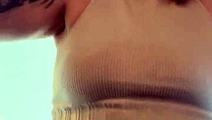 My nipples were hard at the gym, sweat dripping from my pussy. Guys stared and grabbed their cocks.