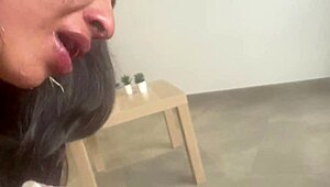 Petite Latina Feels Raw Emotion in Rough Facefuck and Puke Play