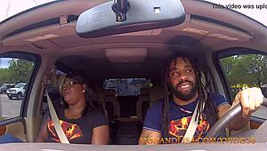 Black MILF Lisa Rivera gives sloppy head in Jacuzzi