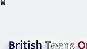 Teenage British Student in Lingerie Teased and Railed Hard in Interracial Cosplay