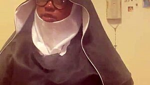 Nun Hazelnut spices up this Halloween night.