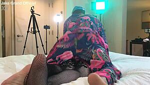 Rapper fucks goth transsexual, is it intense?