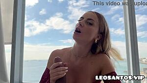 I Fucked French Woman Hard Until She Begged for Cum in Mouth