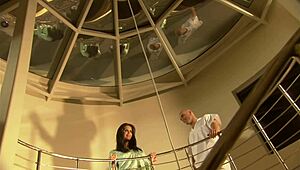 Brunette Slut Mom Riding Cock in Heels Hard