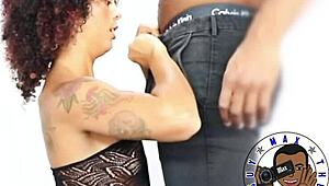 uhh, big booty latina mila sucks n fucks me dry