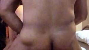 Intense double penetration makes my Mexican wife moan loudly.