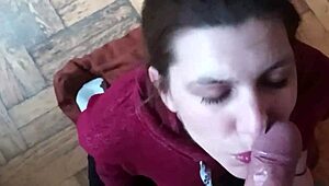 I Can’t Get Enough of This Homemade Cum in Mouth and Facial Compilation
