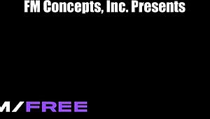 Zoom class busty teacher struggles in bondage while horny students watch