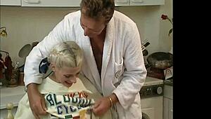 Step Dad Fills Hot Holes With Treats