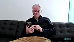 horny senior hooks up with a gorgeous topmodel