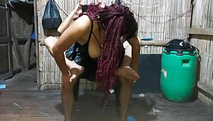 Me masturbating watching tv when stepson kisses pussy and we fuck like lovers final chapter